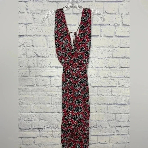 Asos Floral Halter Strappy Jumpsuit - Picture 3 of 9